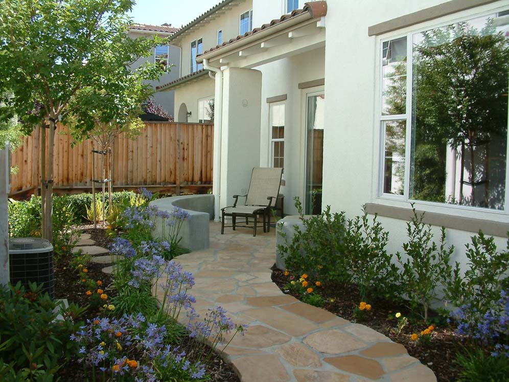 Flagstone Path-to-Patio