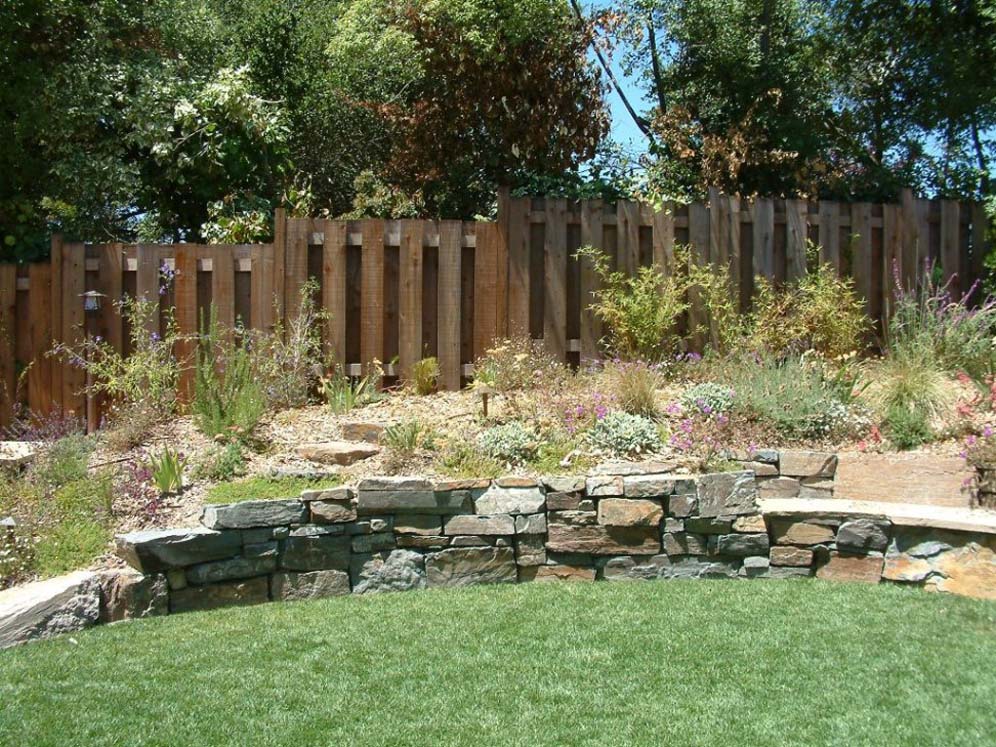 Stacked Rock Garden