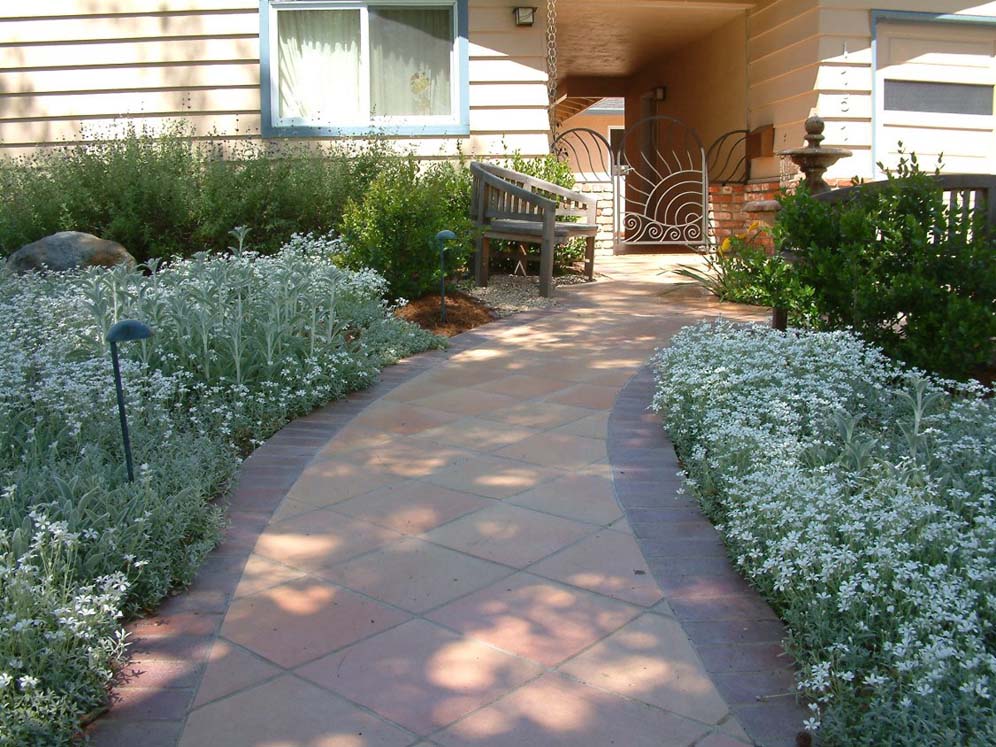 Diamond-Shaped Pavers