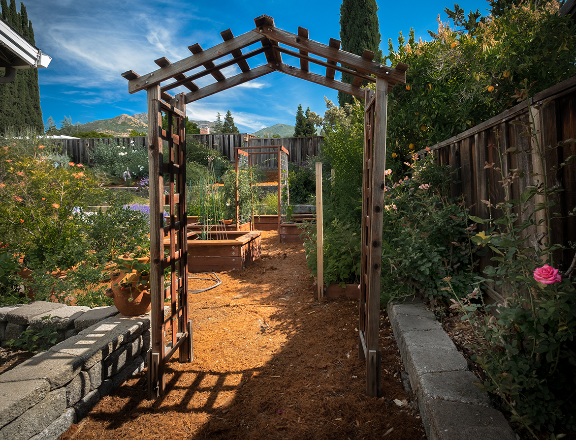 Entry to Vegetable Garden