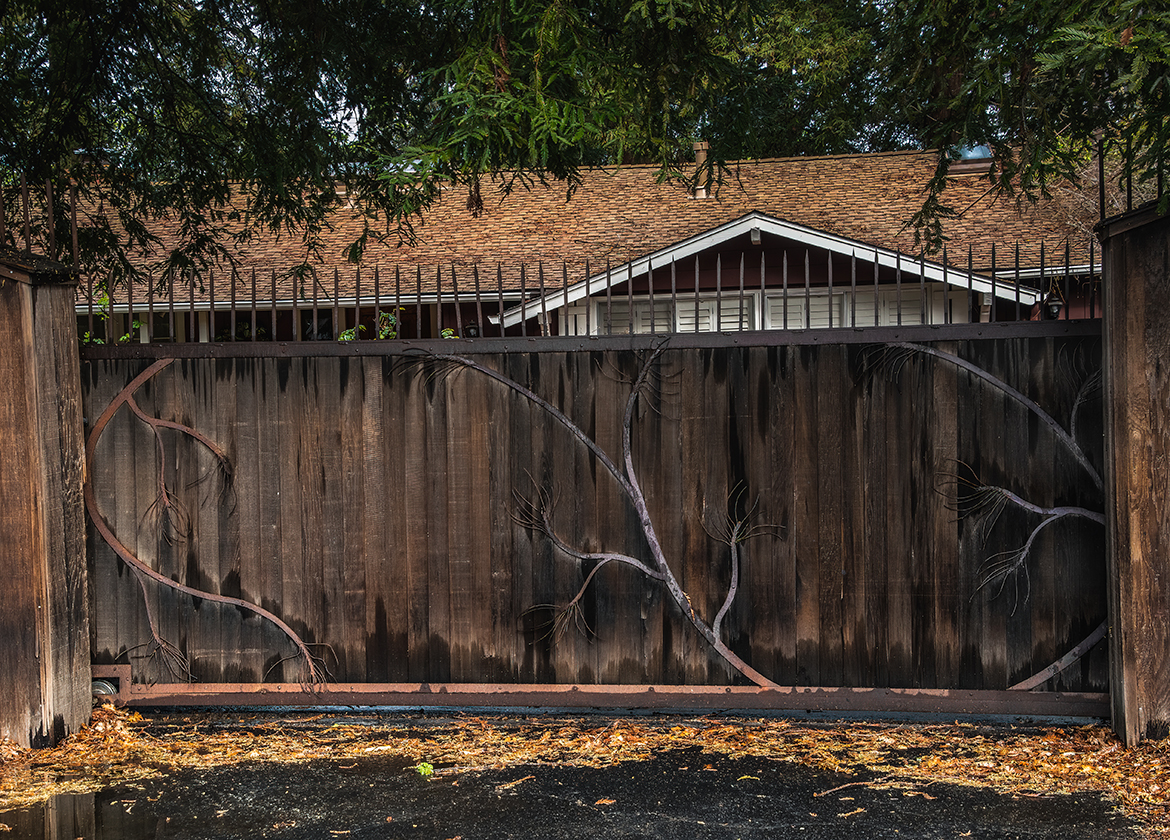 Fencing with Metal Spikes